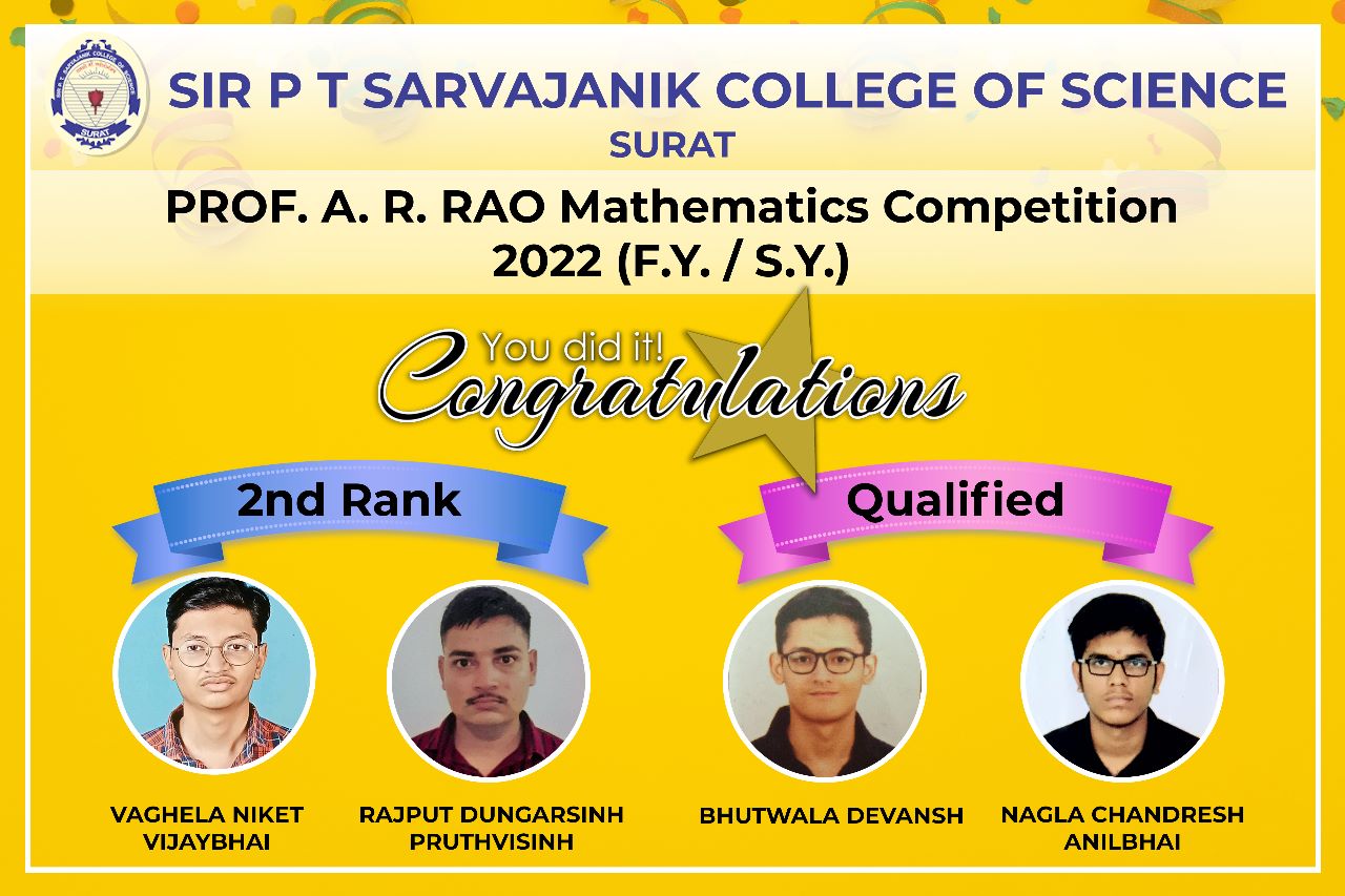 Gallery Of | A R Rao Mathematics Competition-2022 | No Value Defined ...