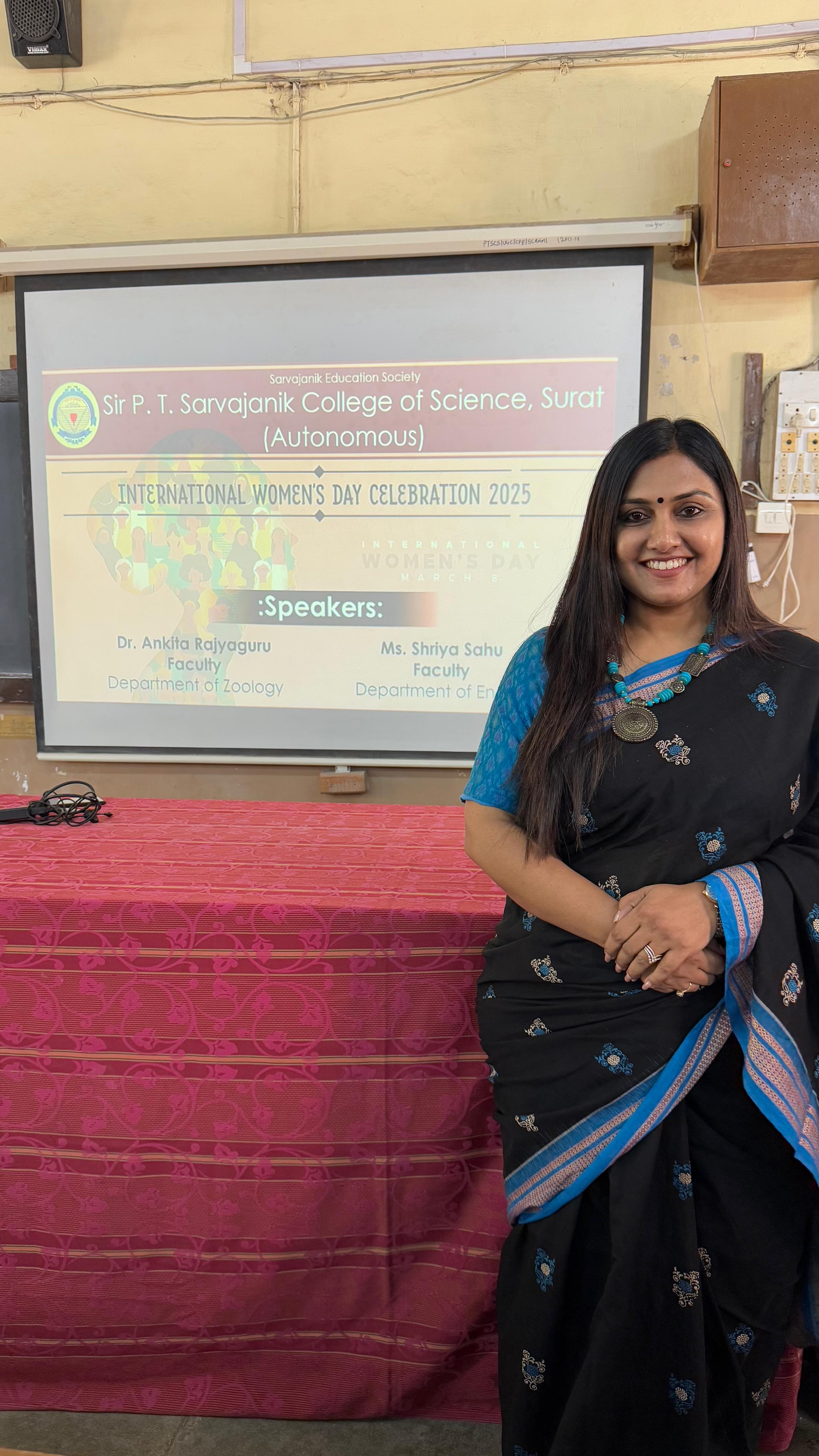 International Women's Day Celebration, 2025 (English Department)